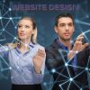 Interactive website design