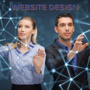 Interactive website design